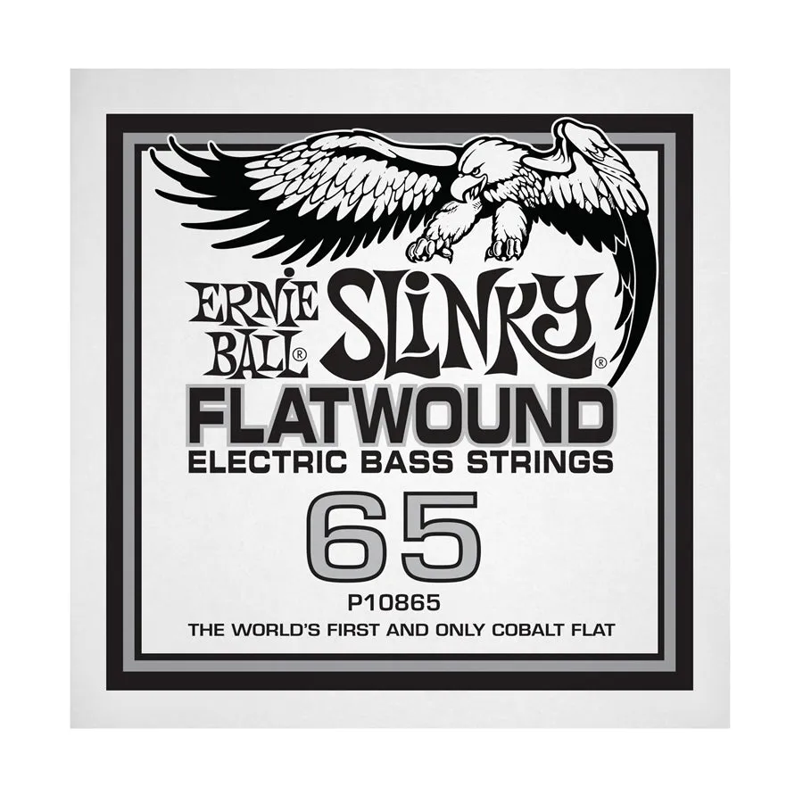 0865 Cobalt Flatwound Bass .065