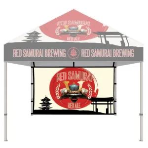 10ft. Backwall for Outdoor Tent