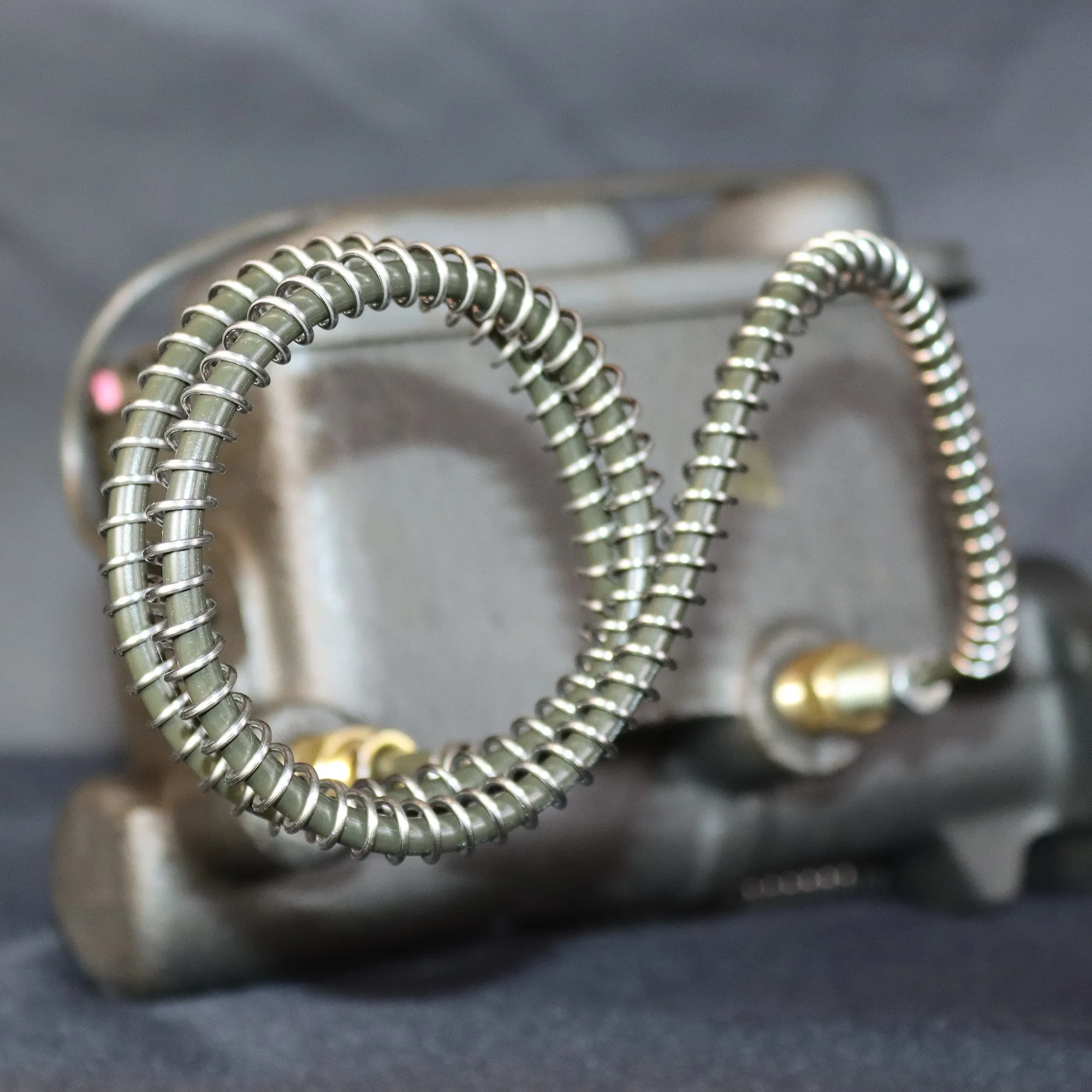 1/4" x 8' Stainless Steel Spring Gravel and Rock Guard