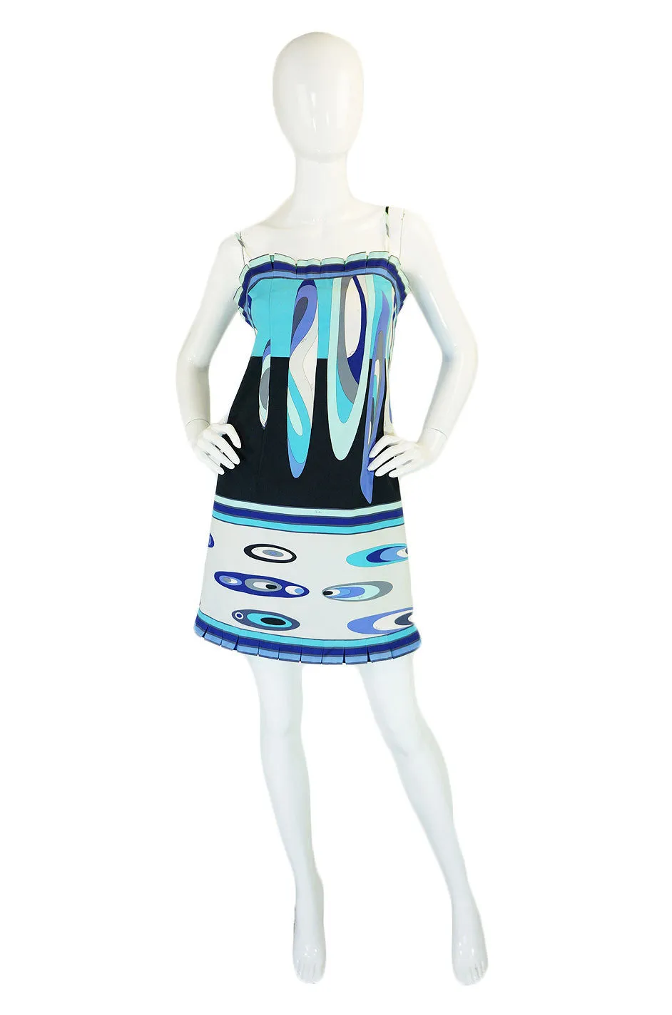 1990s Emilio Pucci Cotton Sun Dress