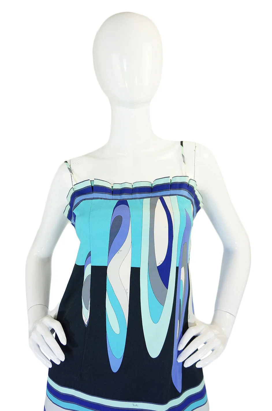 1990s Emilio Pucci Cotton Sun Dress