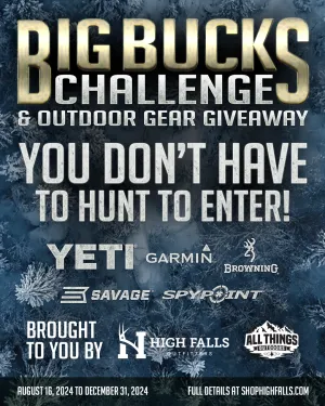 2024 BIG BUCKS Challenge & Outdoor Gear Giveaway