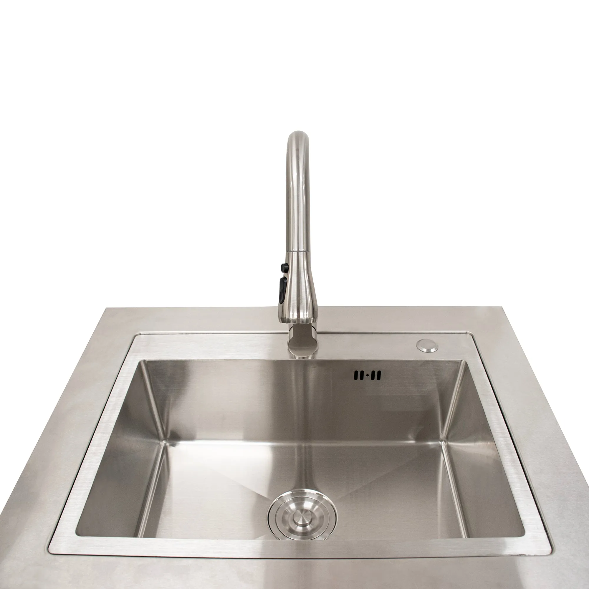 26" Standard Stainless Steel Top for Sink Cabinet