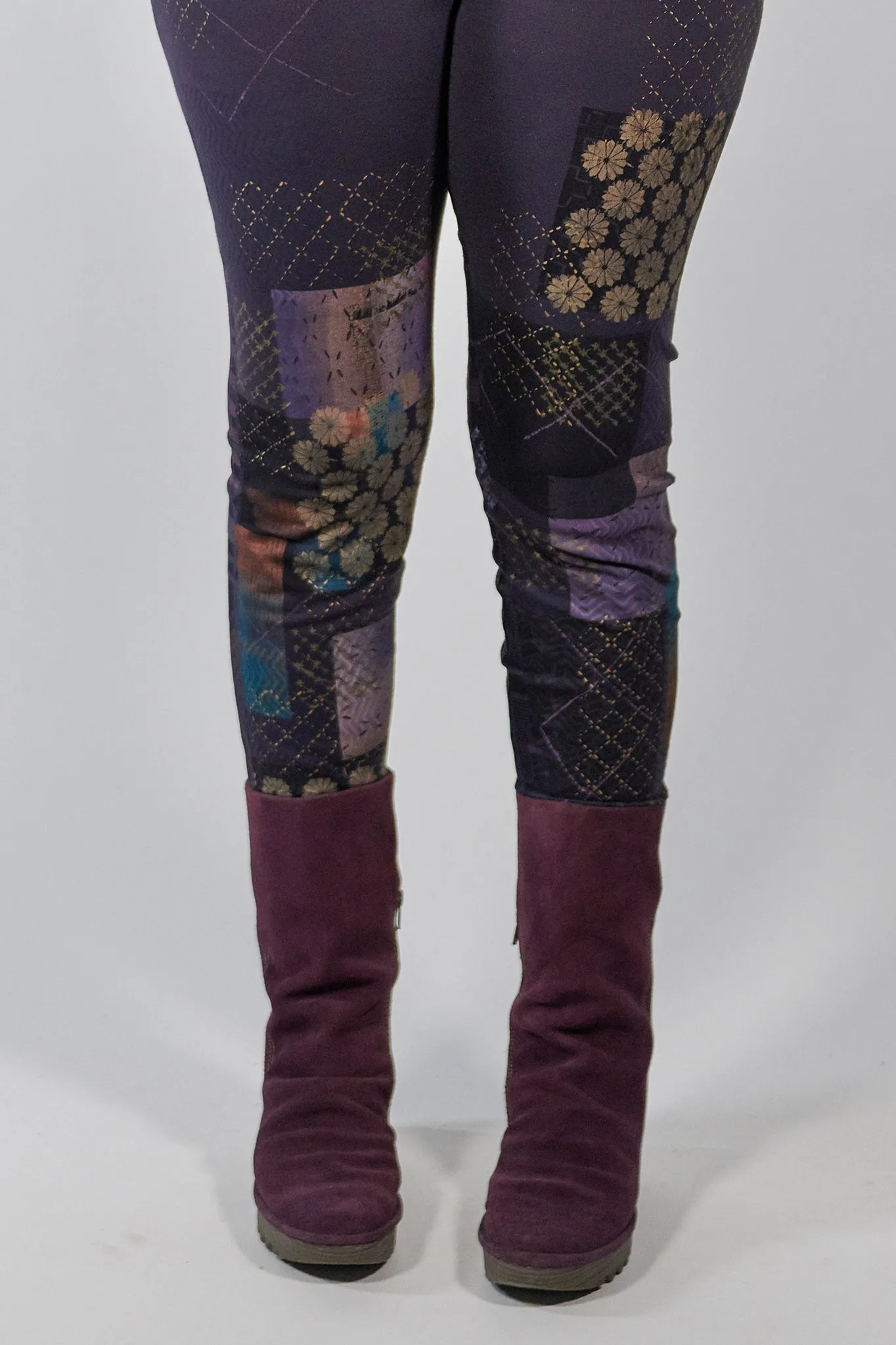 3136 Lightweight Legging Plumblack-P