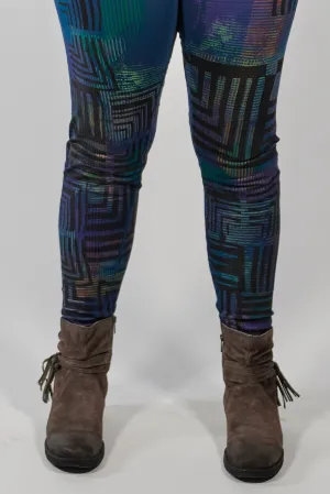 3136 Lightweight Legging Studio Blue-P
