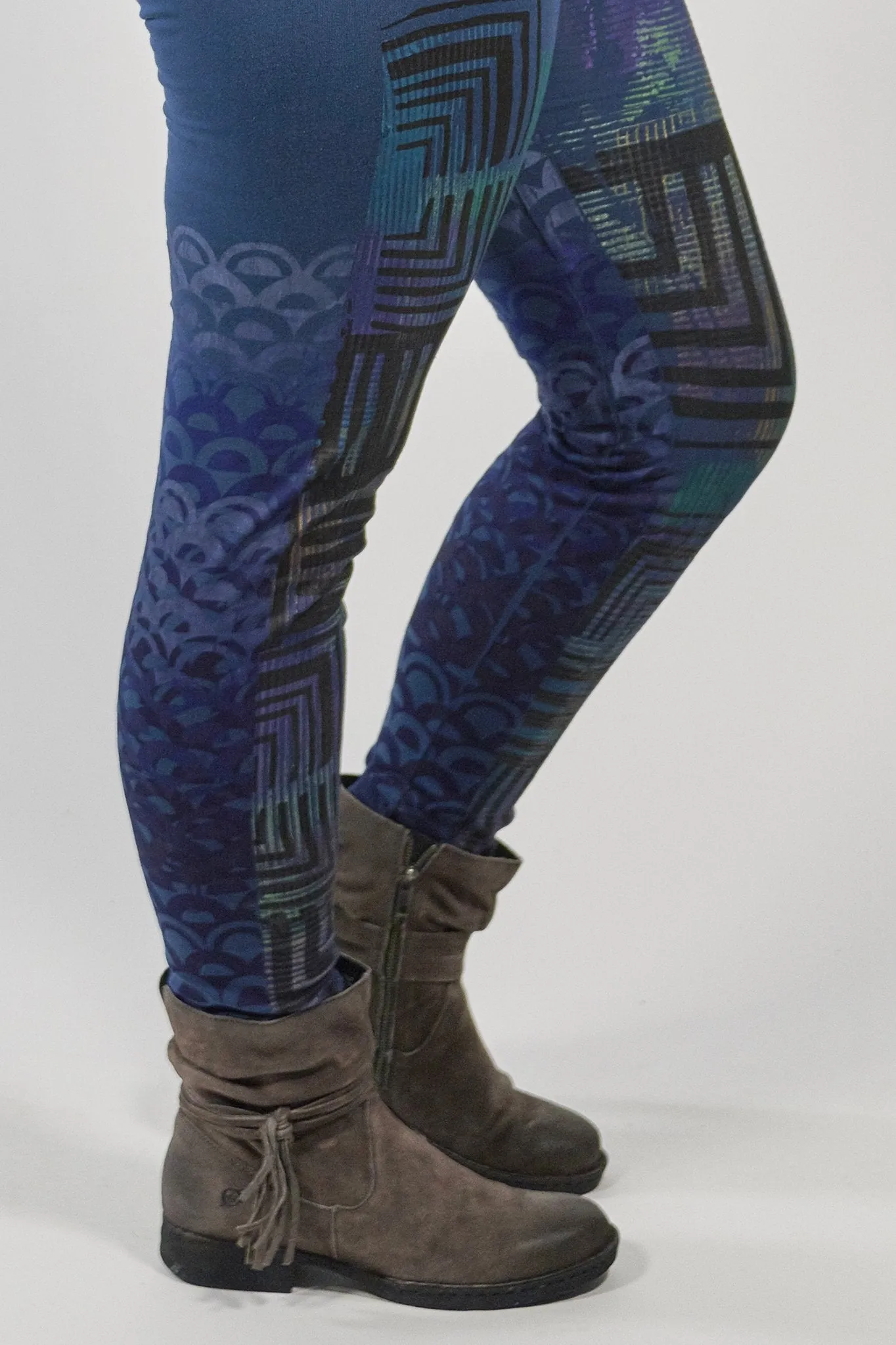 3136 Lightweight Legging Studio Blue-P