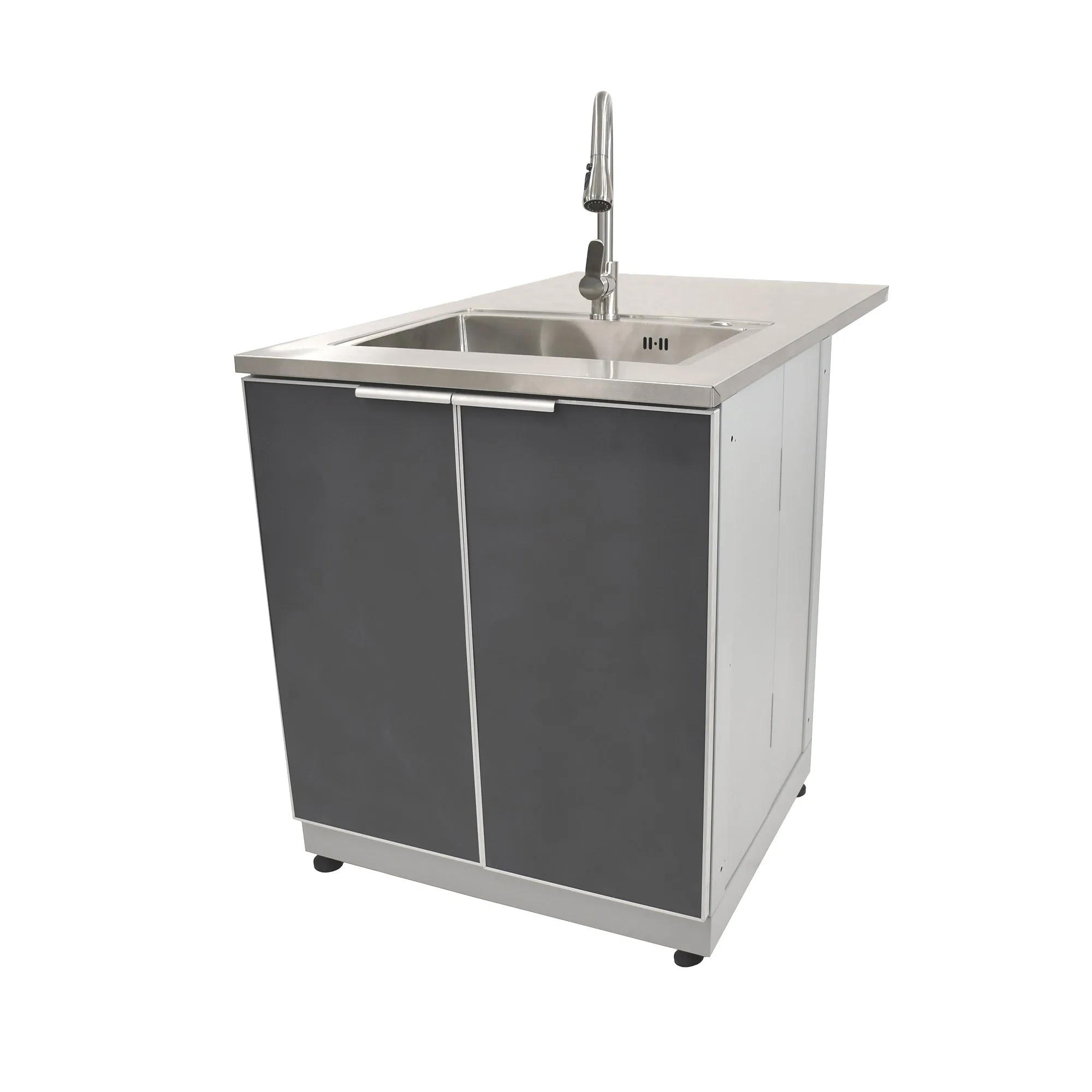 36" Extended Stainless Steel Top for Sink Cabinet