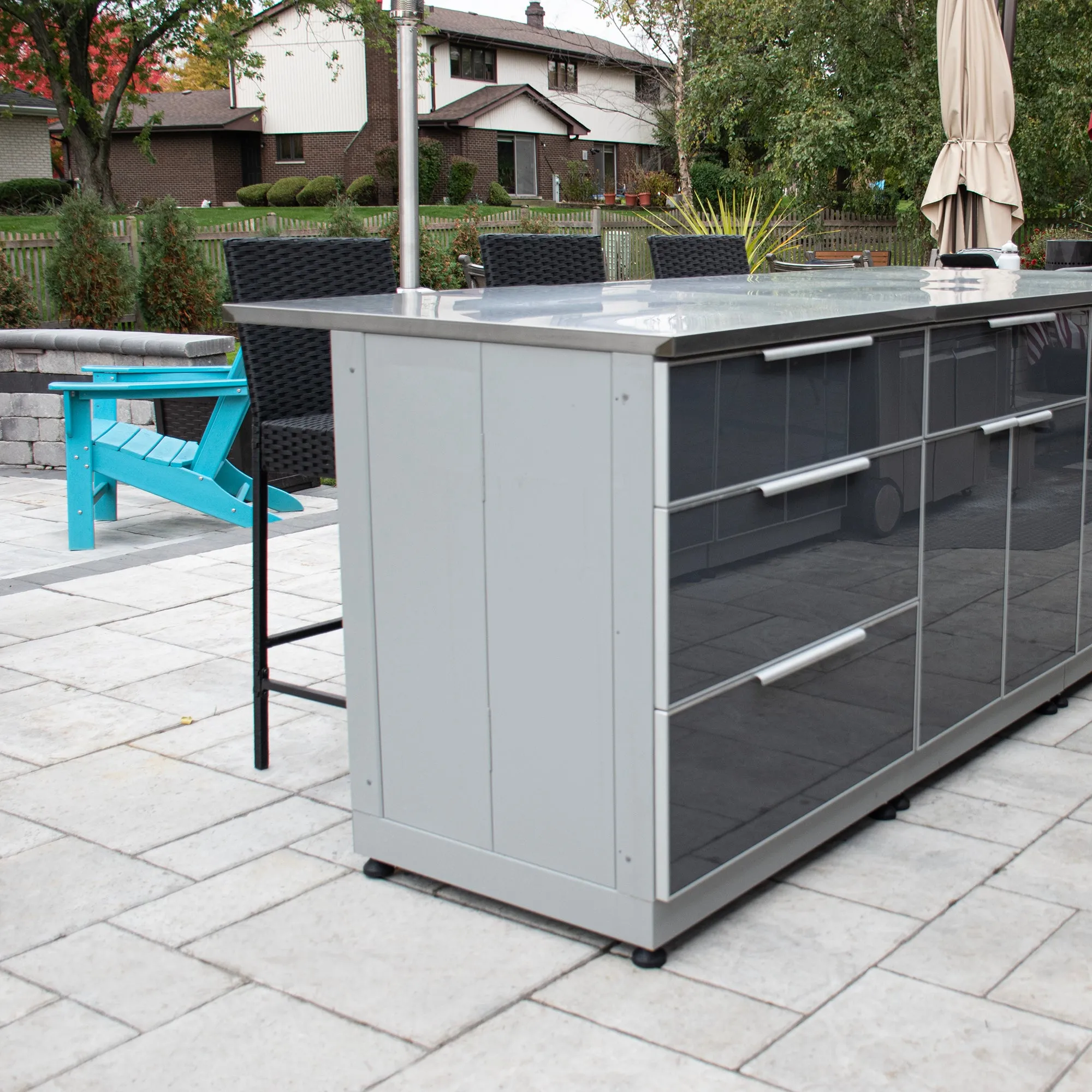 36" Extended Stainless Steel Top