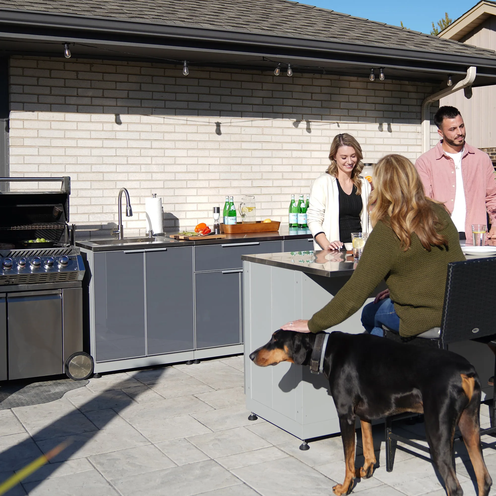 36" Extended Stainless Steel Top