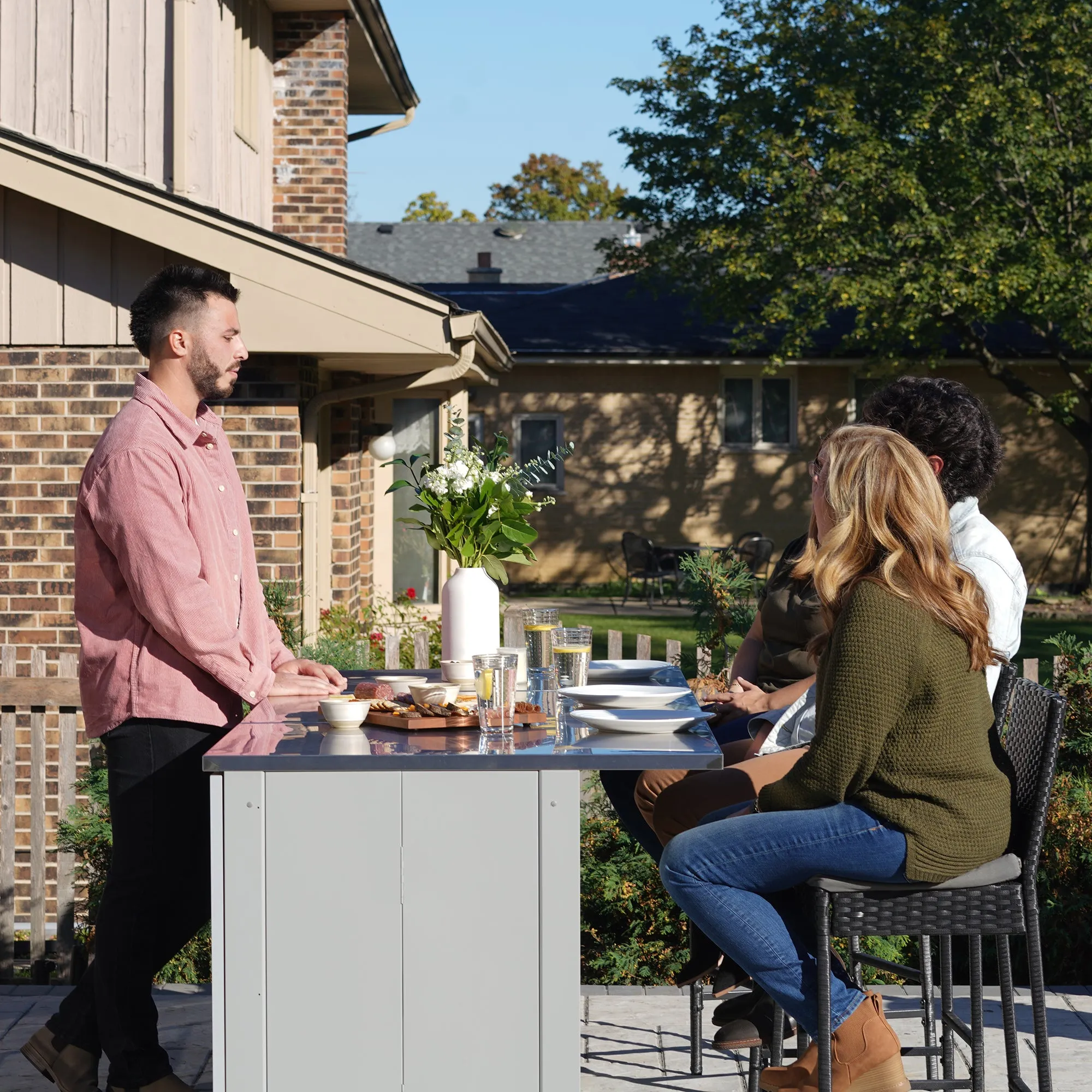 36" Extended Stainless Steel Top