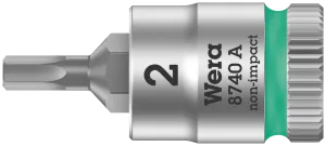 8740 A Zyklop bit socket, 1/4" drive