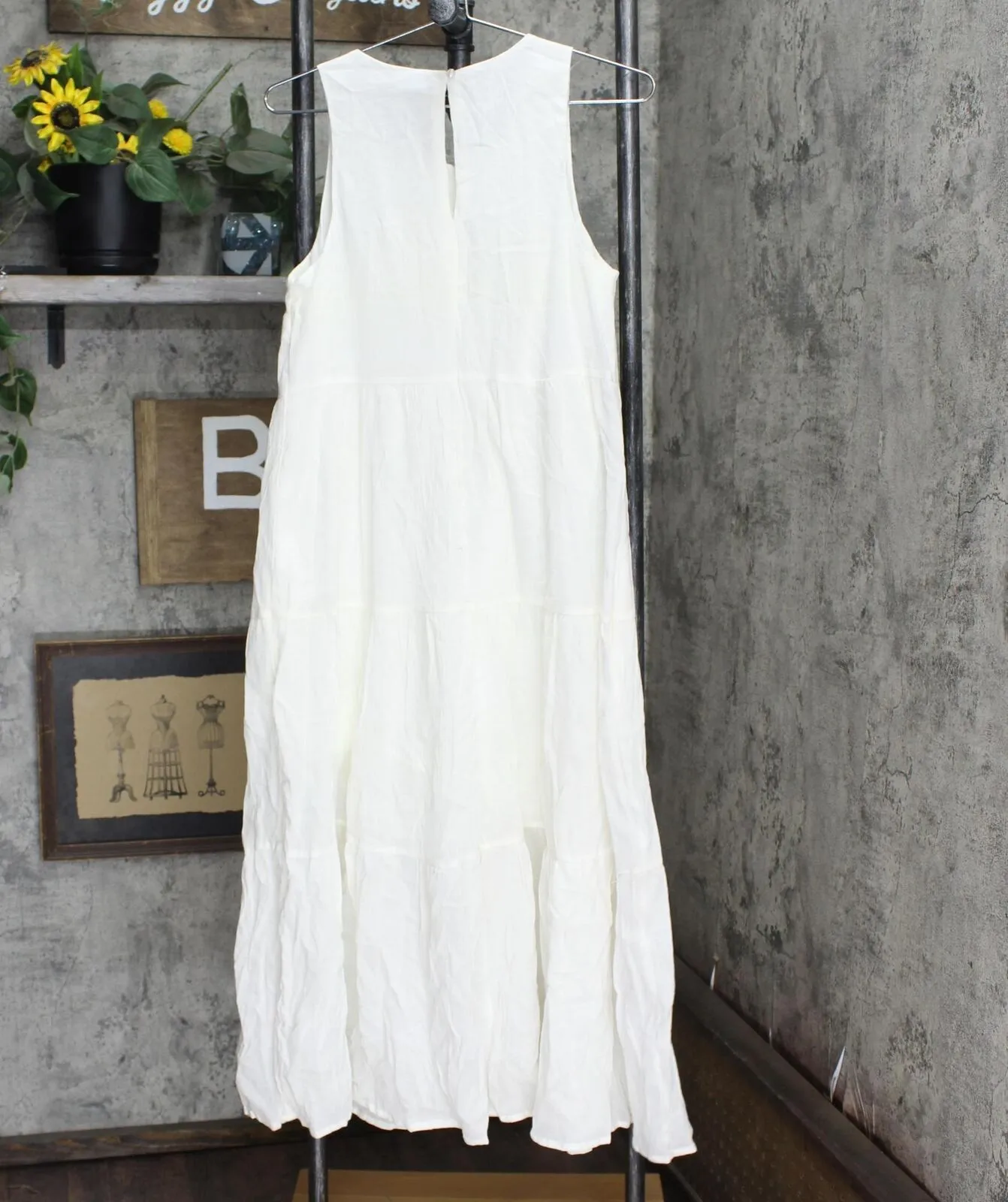 A New Day Women's Sleeveless Tiered Dress 566163