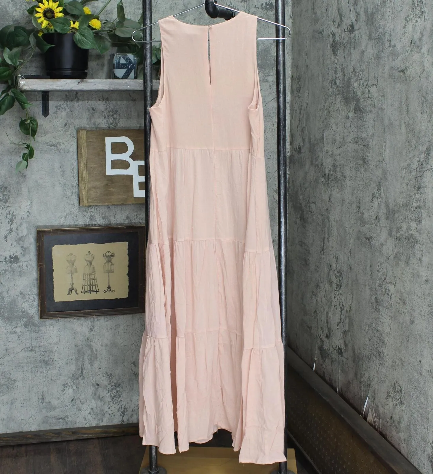 A New Day Women's Sleeveless Tiered Dress 566163