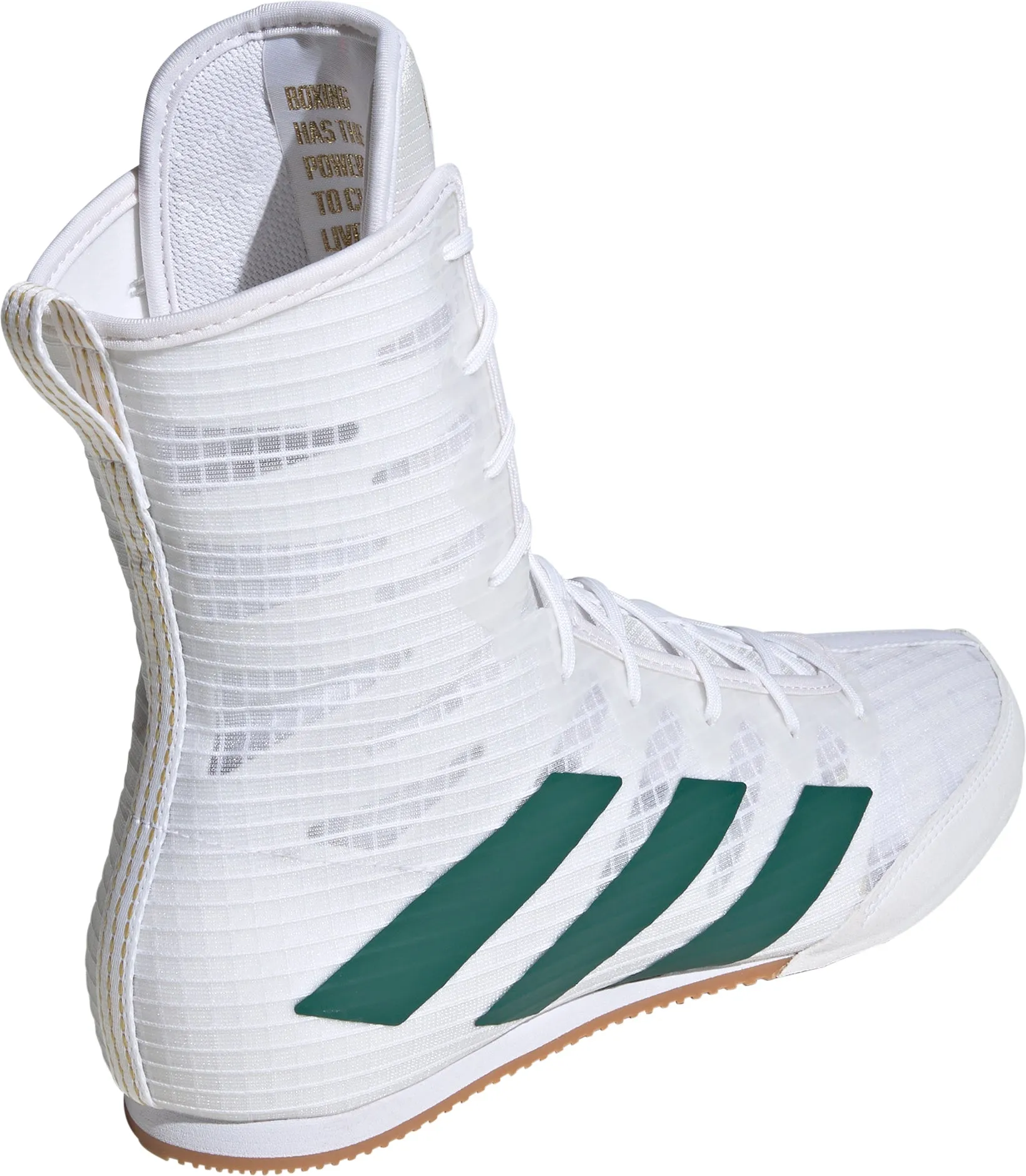adidas Box Hog 4 Mens Boxing Shoes - White