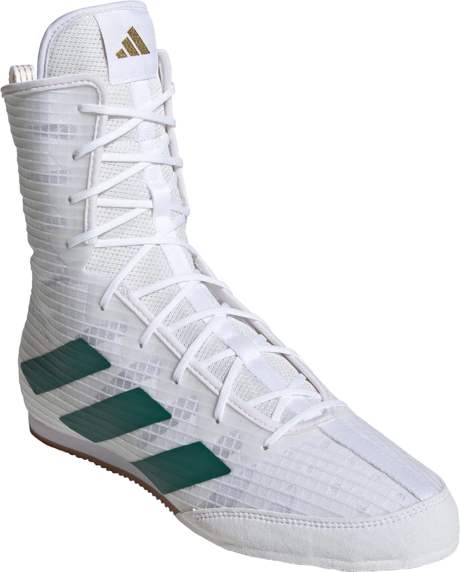 adidas Box Hog 4 Mens Boxing Shoes - White