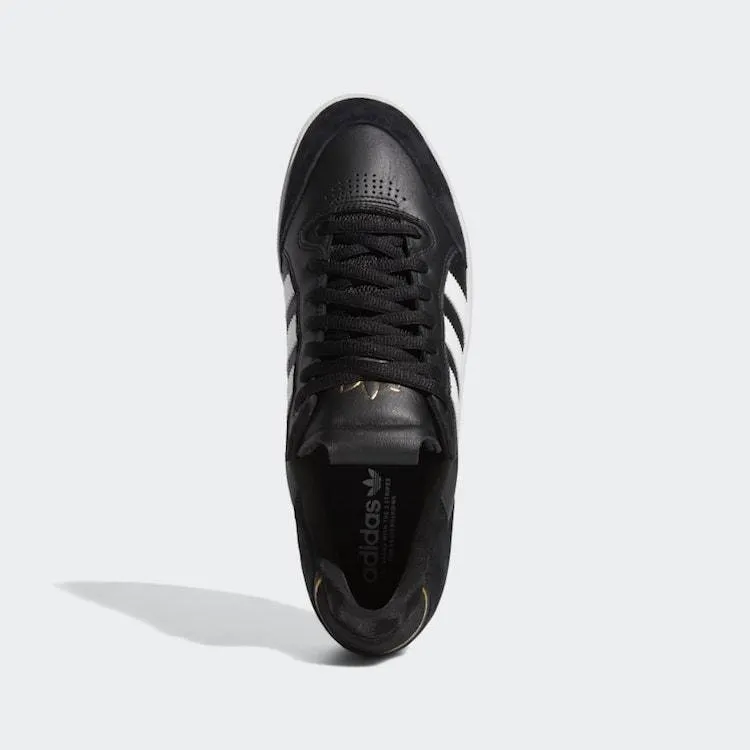 Adidas Skateboarding Tyshawn Low Core Black/Cloud White/Gold Metallic Shoes
