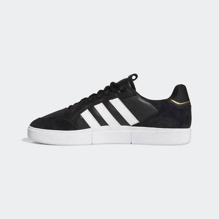 Adidas Skateboarding Tyshawn Low Core Black/Cloud White/Gold Metallic Shoes