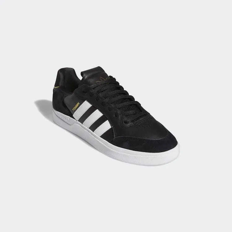 Adidas Skateboarding Tyshawn Low Core Black/Cloud White/Gold Metallic Shoes