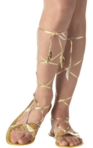 Adult Golden Goddess Sandals