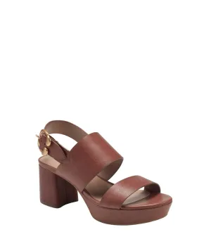 Aerosoles Camera Sandal Eggshell Leather