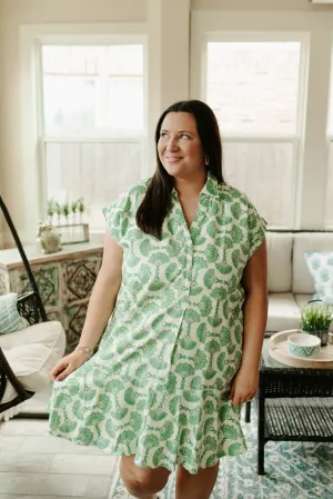 All In A Dream Dress - Green