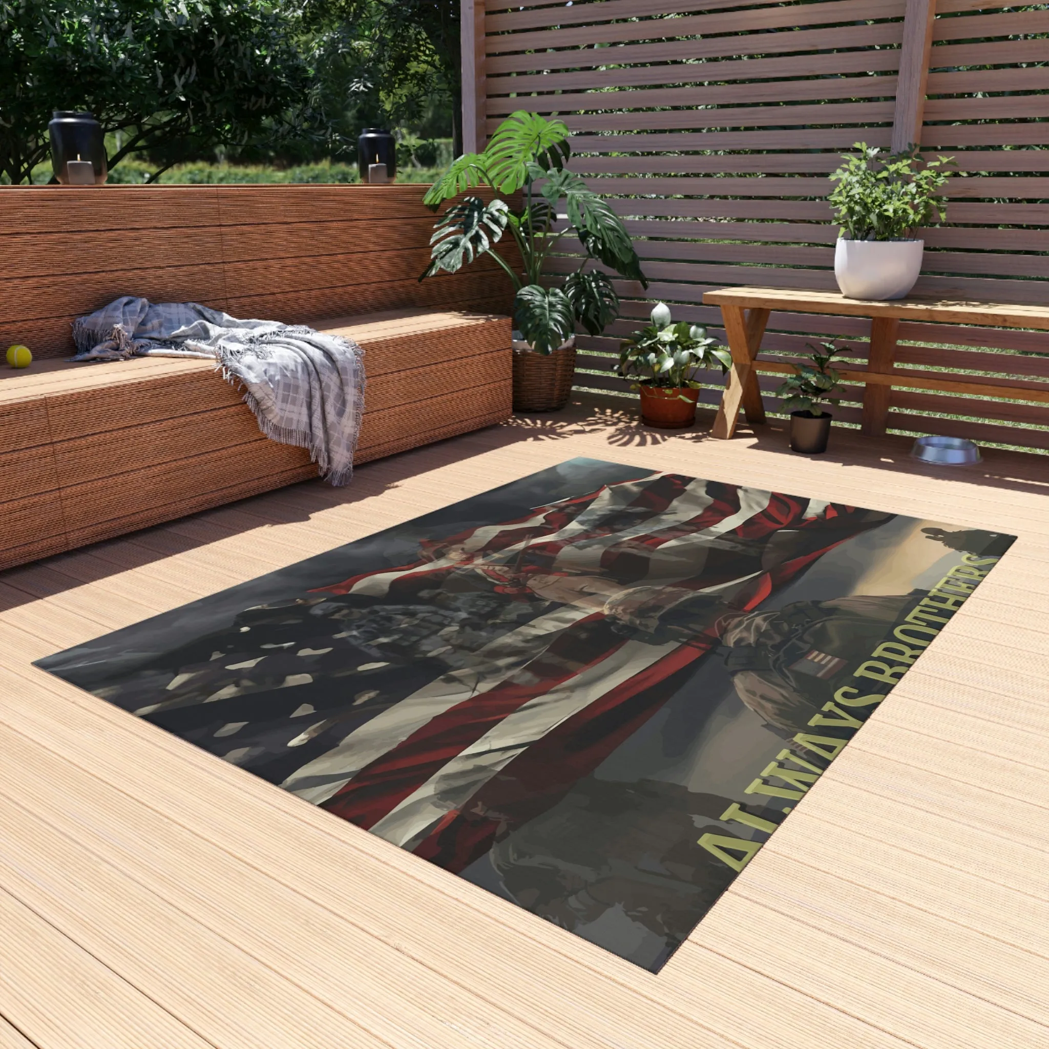 Always Brothers Outdoor Rug