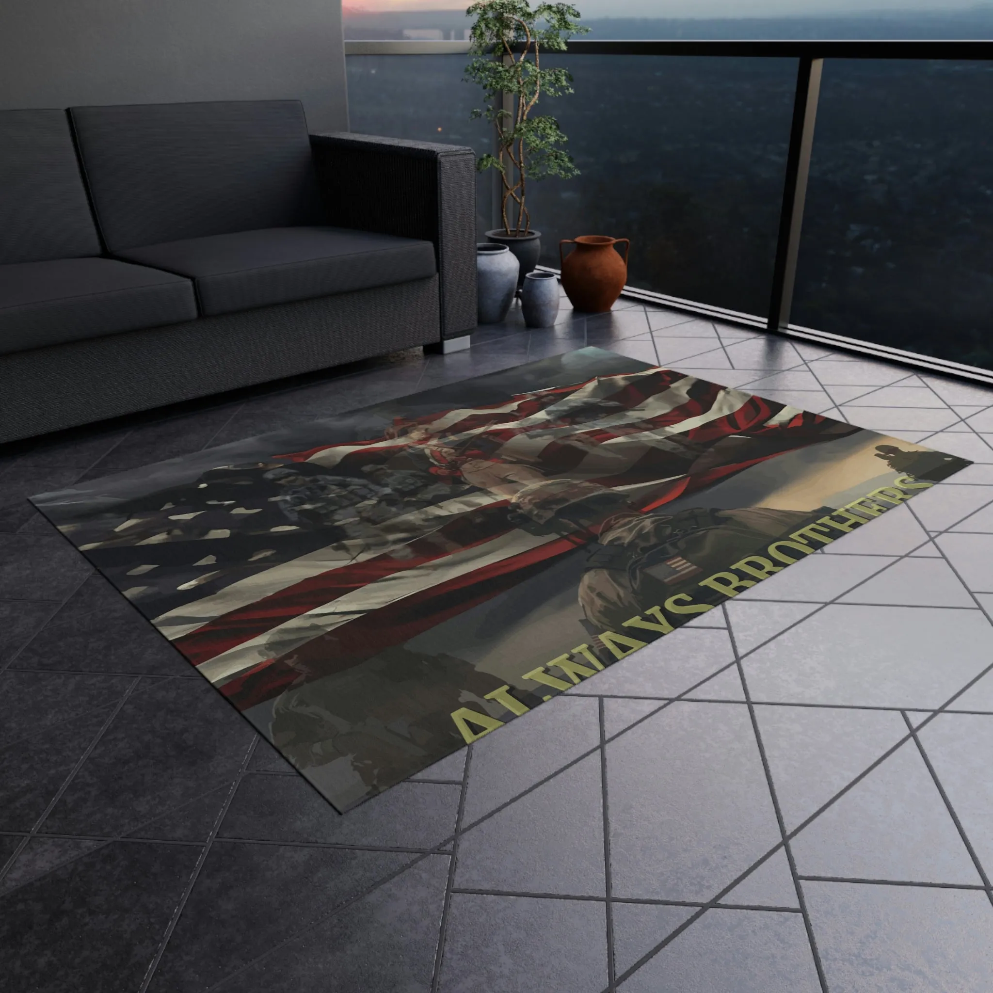 Always Brothers Outdoor Rug