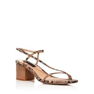 Amy Strappy Slingback Mid-Heel Sandals