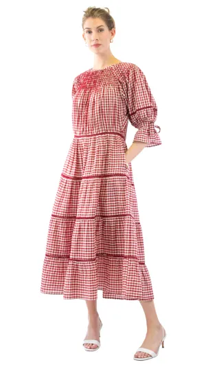 Anais - Red Gingham