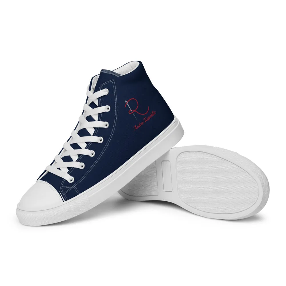 Andre Republic Men’s high top canvas shoes