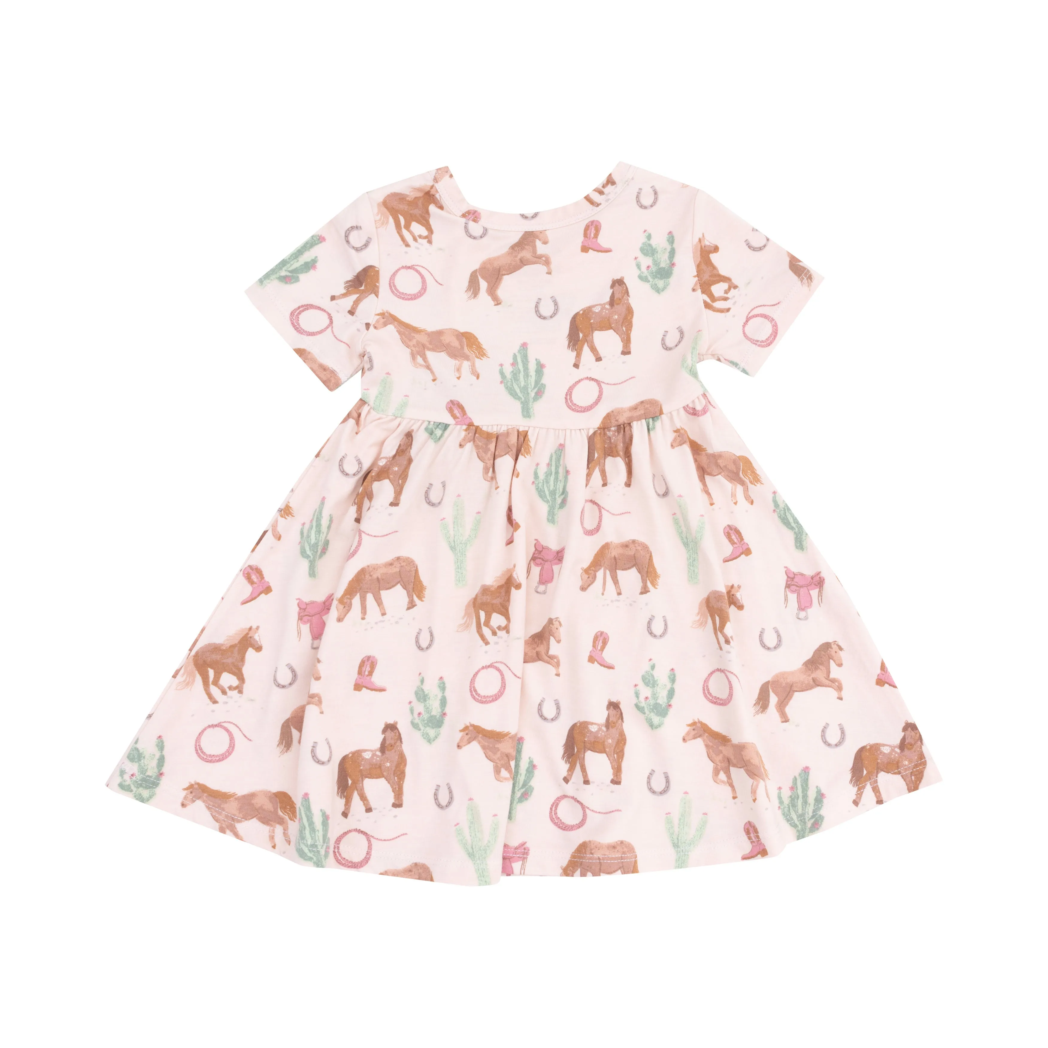Angel Dear || Western Horses Twirly Dress