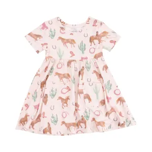 Angel Dear || Western Horses Twirly Dress