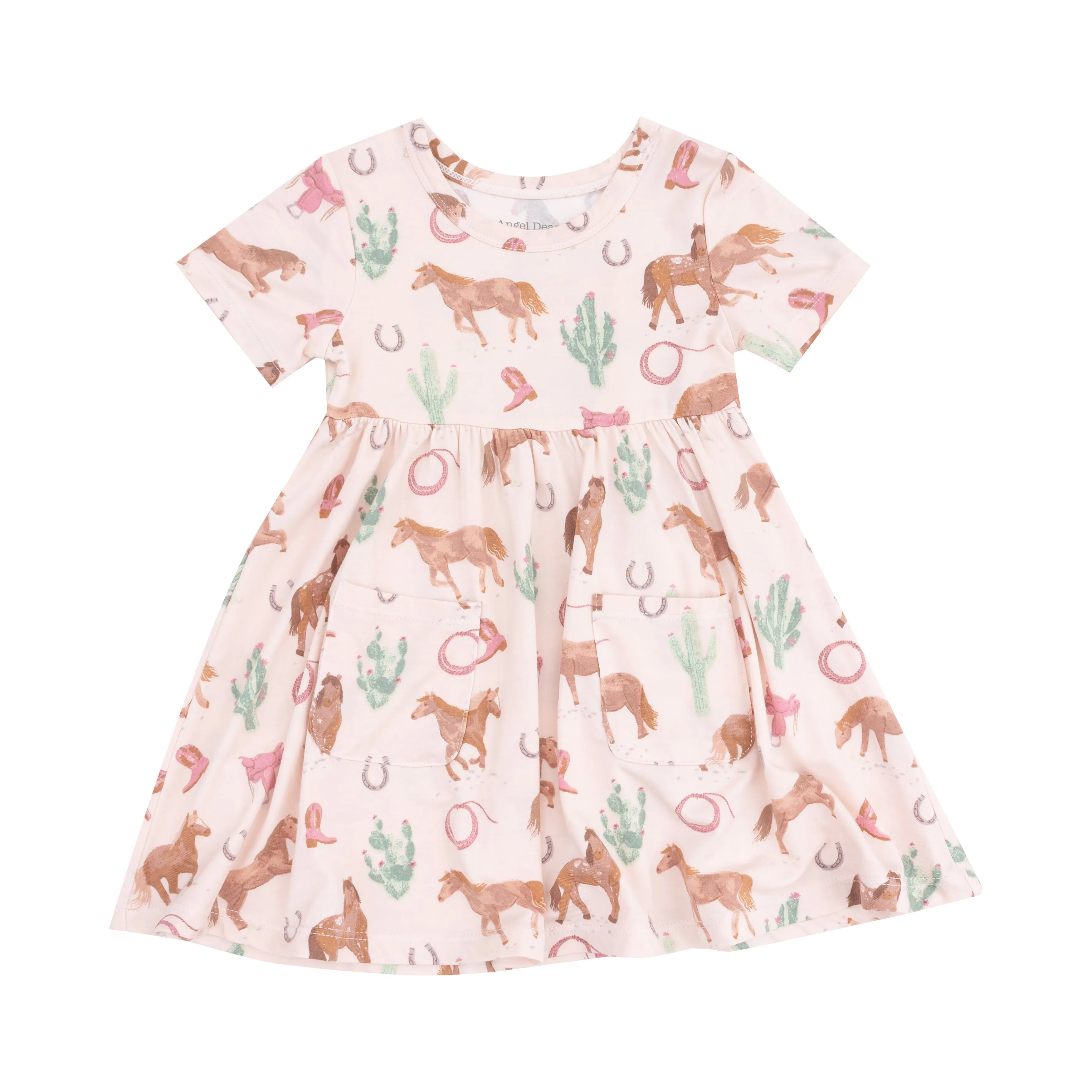 Angel Dear || Western Horses Twirly Dress
