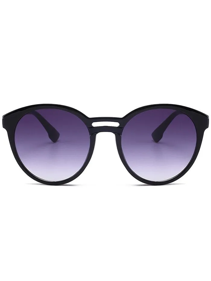 Anti UV Retro Double Crossbar Sunglasses