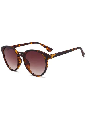 Anti UV Retro Double Crossbar Sunglasses