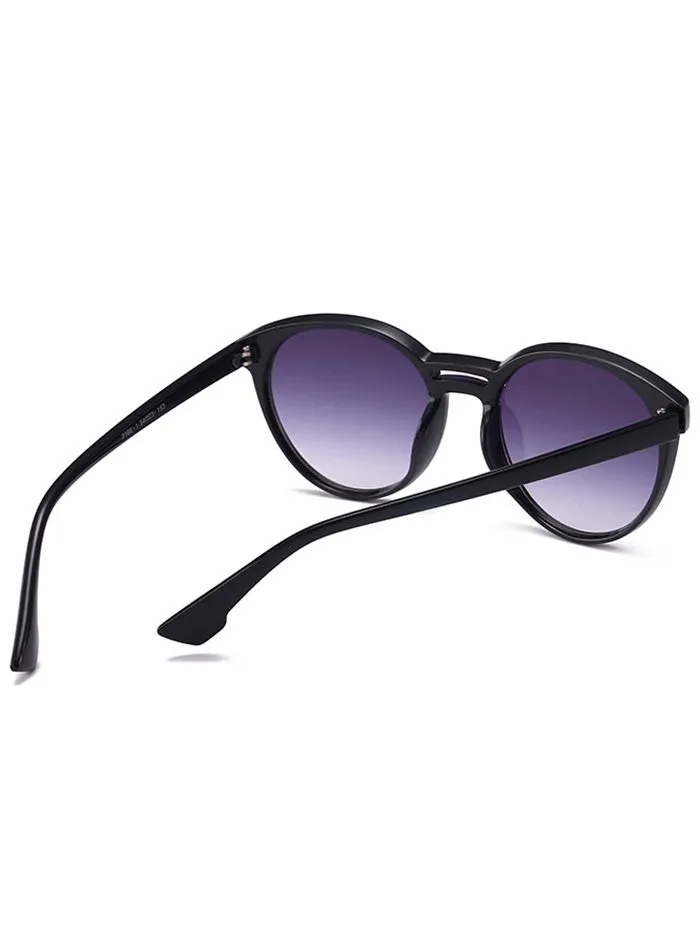 Anti UV Retro Double Crossbar Sunglasses