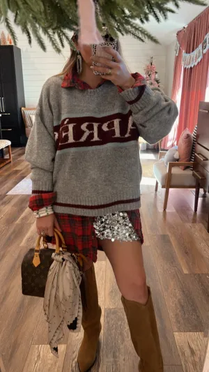 Apres Knit Sweater - Heather Grey
