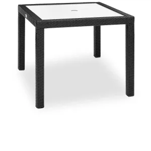 Aria Counter Height Table with Tempered Glass Top