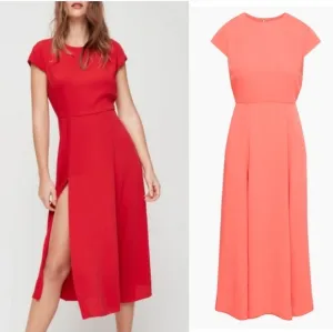 Aritzia Babaton Hamptons Short Sleeve Dress Size 8