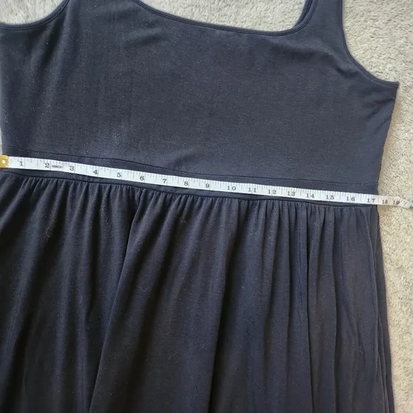 Aritzia Wilfred Market Dress (No Slit) With Pockets Black TankTop Dress Size 2XL