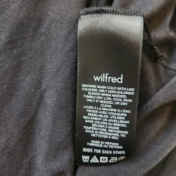 Aritzia Wilfred Market Dress (No Slit) With Pockets Black TankTop Dress Size 2XL