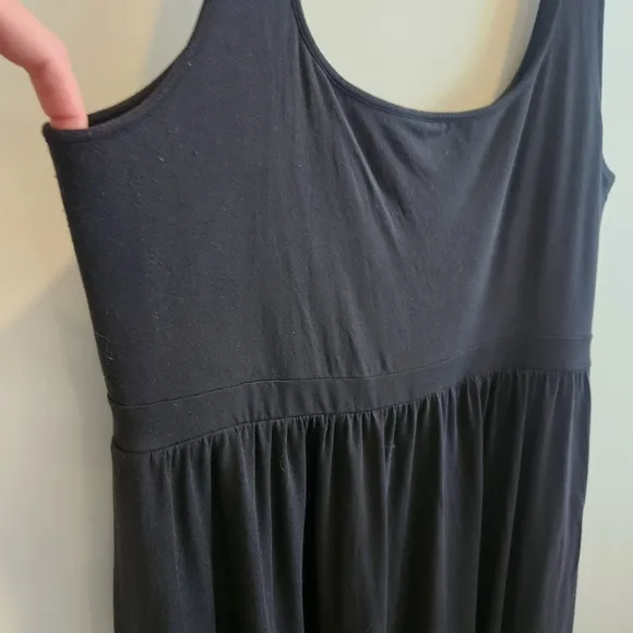 Aritzia Wilfred Market Dress (No Slit) With Pockets Black TankTop Dress Size 2XL