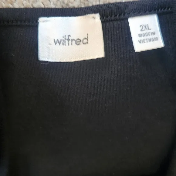 Aritzia Wilfred Market Dress (No Slit) With Pockets Black TankTop Dress Size 2XL