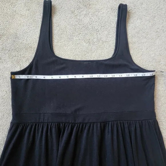 Aritzia Wilfred Market Dress (No Slit) With Pockets Black TankTop Dress Size 2XL
