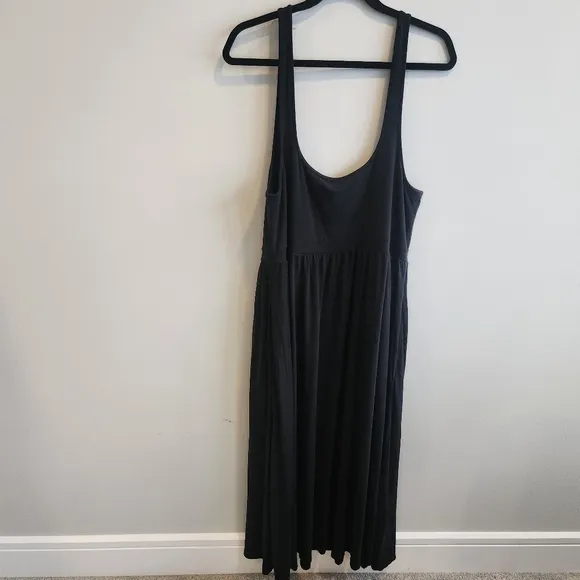 Aritzia Wilfred Market Dress (No Slit) With Pockets Black TankTop Dress Size 2XL