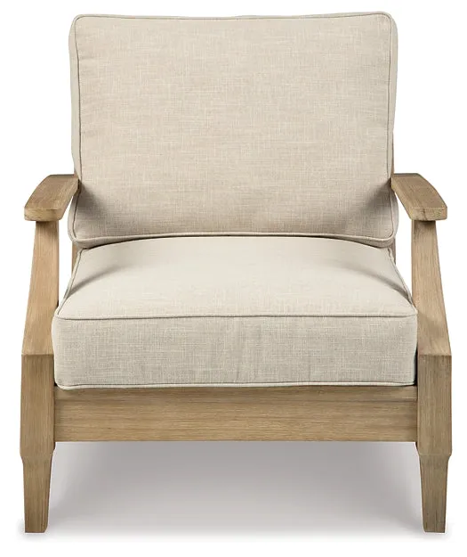 Ashley Express - Clare View 2 Outdoor Lounge Chairs with 2 End Tables