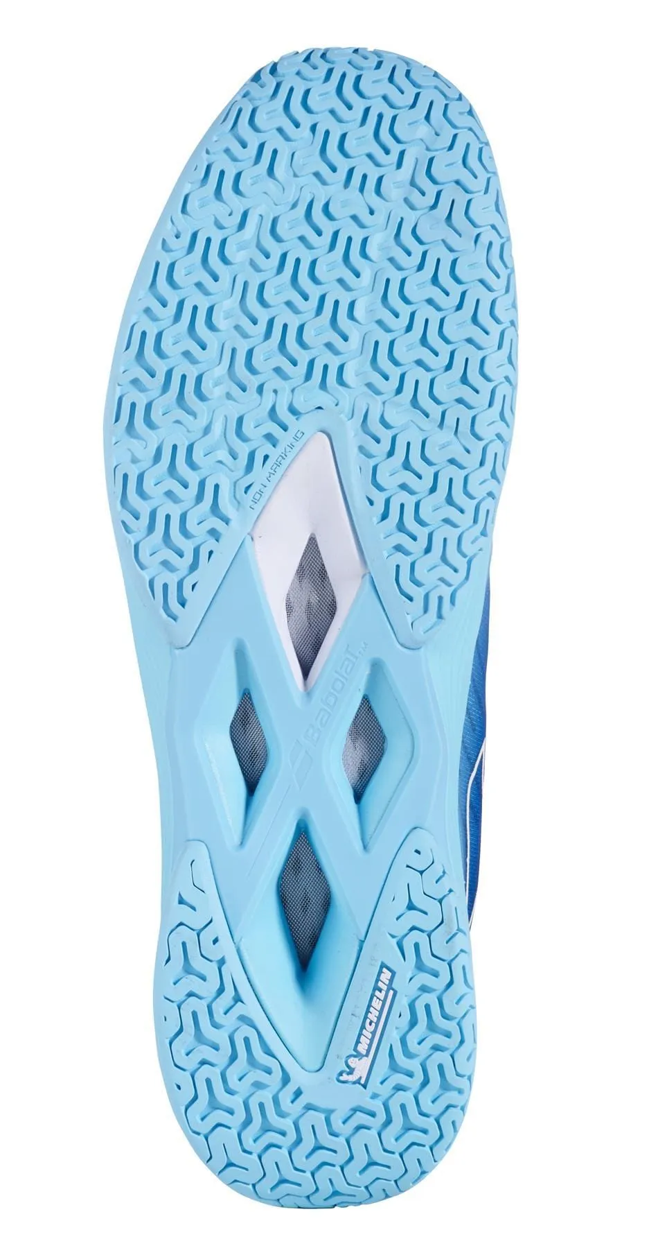 Babolat Shadow Tour 5 WIDE Mens Badminton Shoes - Ceramic Blue