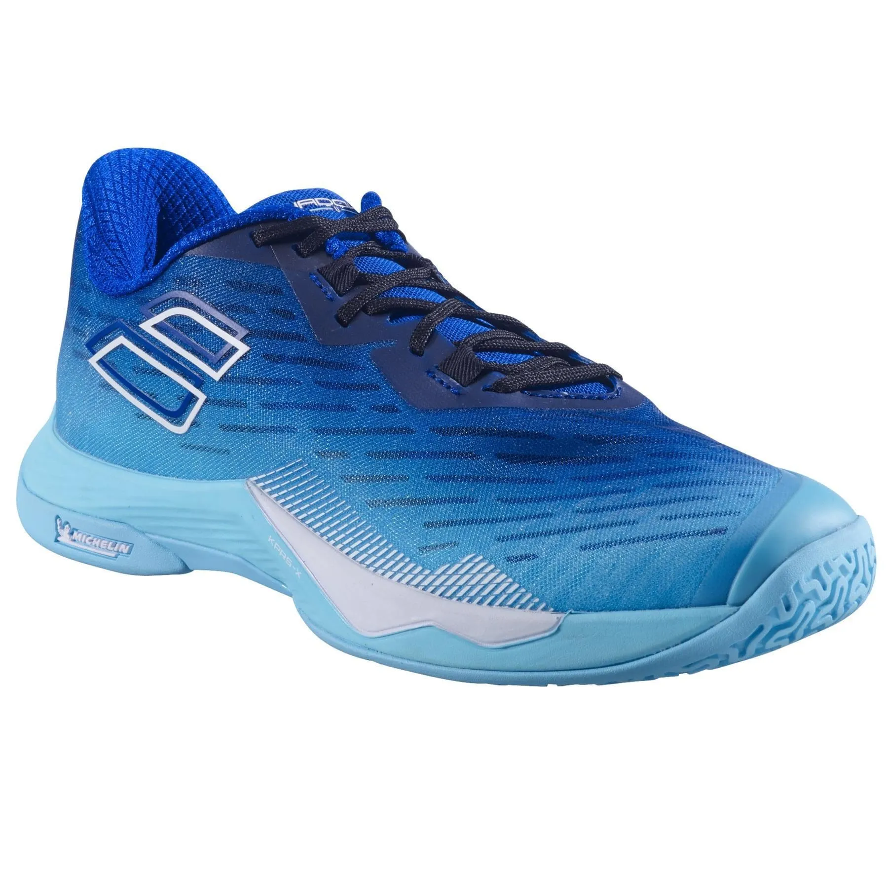 Babolat Shadow Tour 5 WIDE Mens Badminton Shoes - Ceramic Blue