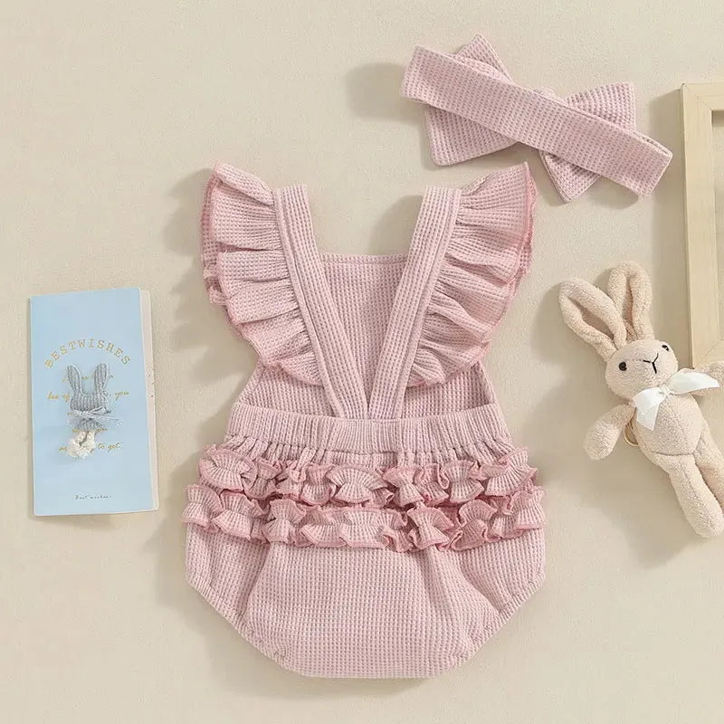 Baby Girl Romper Set