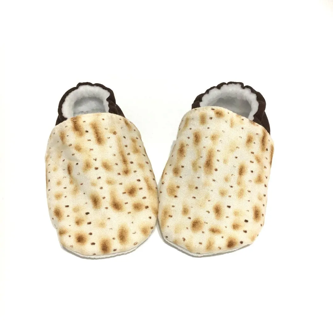 Baby Shoes  - Matzoh Design  - 6 LEFT!